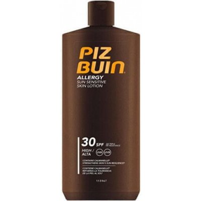 Piz Buin Mléko na opalování pro pokožku citlivou na slunce SPF30 Allergy 400 ml – Hledejceny.cz