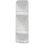 Gedy Caesar Třípatrová rohová polička do sprchy 226x710x160 mm, ABS plast, bílá, 7081 – Hledejceny.cz
