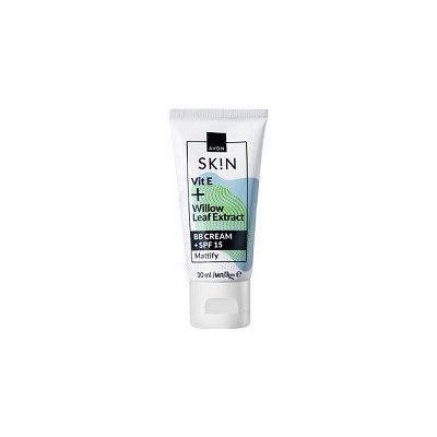 Avon BB krém 2 v 1 s matujícím efektem a SPF15 Medium 30 ml – Sleviste.cz