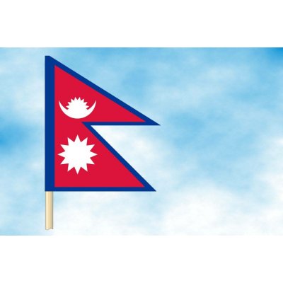LIBEA, s.r.o. Vlajka Nepálu Rozměr: 60×90 cm, Uchycení: Návlek na žerď – Hledejceny.cz