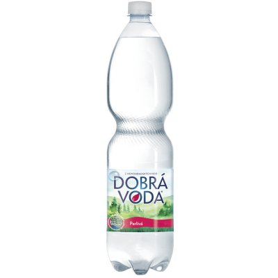 Dobrá voda Minerální voda bez příchutě perlivá 1500 ml – Zboží Mobilmania