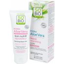 So´Bio Denní krém výživný s aloe vera pro citlivou pleť 50 ml