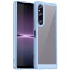 Pouzdro a kryt na mobilní telefon Sony Pouzdro PROTEMIO 58992 CRYSTAL Ochranné Sony Xperia 1 V modrý