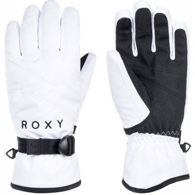 Roxy Jetty Solid Gloves bílá