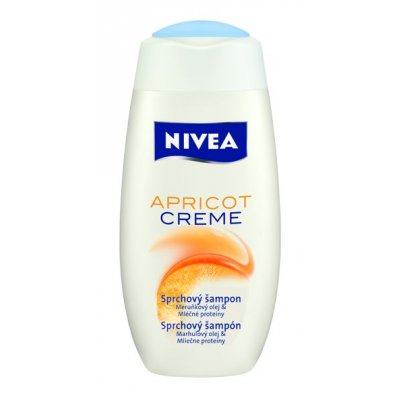 Nivea Apricot Creme sprchový gel 250 ml – Zboží Mobilmania