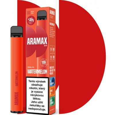 Aramax Bar 700 Watermelon 20 mg 700 potáhnutí 1 ks – Zbozi.Blesk.cz