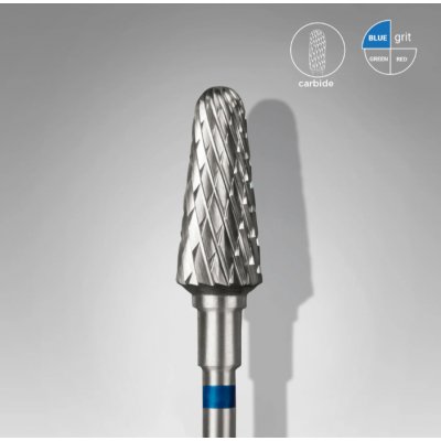Staleks Fréza karbidová frustum modrá 6mm – Hledejceny.cz