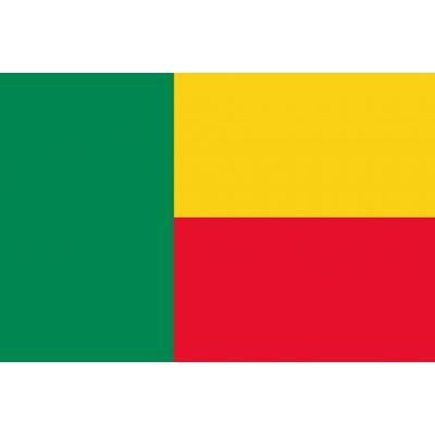Benin vlajka - 150 x 225 cm - tunel, karabina – Hledejceny.cz