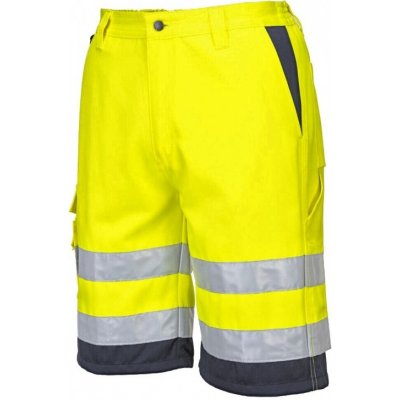 Portwest E043YGY Kraťasy HIVIS reflexní žlutá – Zboží Mobilmania