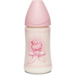 Suavinex láhev Toys Široké hrdlo růžové kačenky 270 ml – Sleviste.cz