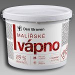 DEN BRAVEN Malířské vápno bílé 89% bělost 11 kg – Zbozi.Blesk.cz