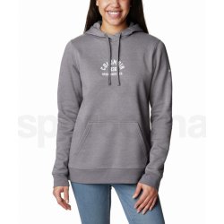 Columbia Trek Graphic Hoodie W 1959881023 city grey/heather/white