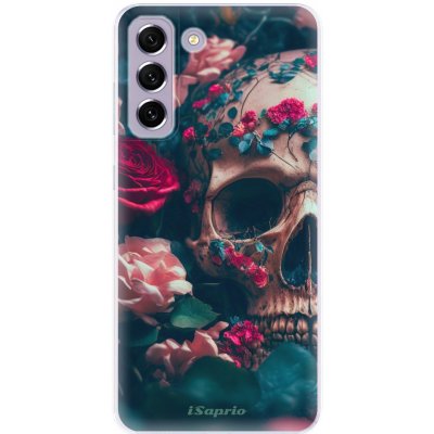 Pouzdro iSaprio - Skull in Roses - Samsung Galaxy S21 FE 5G