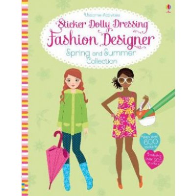 Sticker Dolly Dressing Fashion Designer Spring and Summer Collection