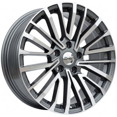 Racing Line B1515 8x18 5x120 ET50 grey polished – Hledejceny.cz