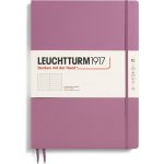 Leuchtturm 1917 372338 Tečkovaný zápisník v pevné vazbě A4+, 123 listů, špinavě růžový, 100 g/m² – Zboží Živě
