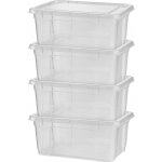 W5 Úložný box s víkem, 11 l, 4 kusy – Hledejceny.cz
