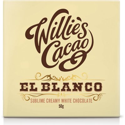 Willie's Cacao bílá Venezuela El Blanco 36% 50 g – Zboží Mobilmania