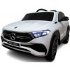 Dětské elektrické vozítko Mercedes EQA 250 s licencí 2x45W + Eva kola měkké křeslo bílá