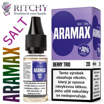 Aramax Salt Berry Trio 10 ml 10 mg – Zbozi.Blesk.cz