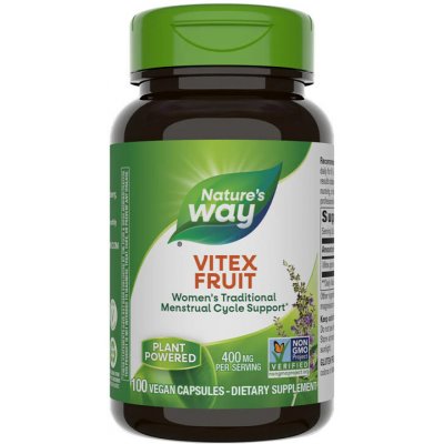 Nature's Way Vitex Fruit 400 mg 100 kapslí – Hledejceny.cz