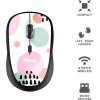 Podložky pod myš Trust Yvi Wireless Mouse 24441 /Cestovní/Optická/Bezdrátová USB/Růžová