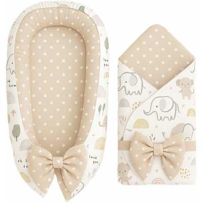 BabyTýpka Výbavička pro miminko luxury mini Elephant Love – Hledejceny.cz