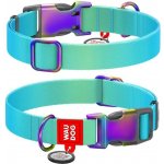 Waudog Nylonový obojek s QR kódem pro psa Gradient – Zboží Mobilmania