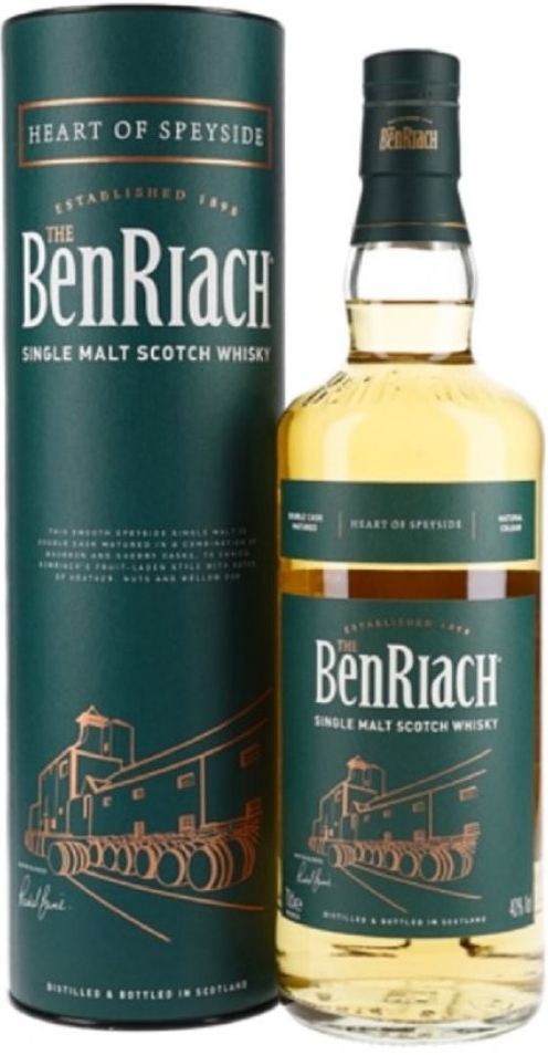 BenRiach Heart of Speyside NA 40% 0,7 l (tuba)