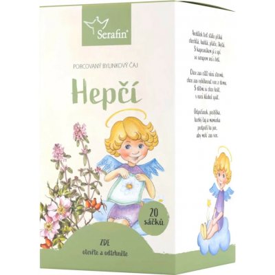 Serafin byliny Hepčí bylinný čaj dětský 20x1,5g porcovaný – Zboží Mobilmania