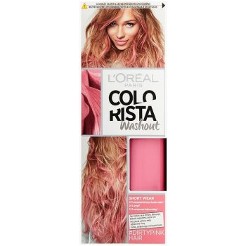L'Oréal Colorista Washout vymývající se barva na vlasy Dirty Pink 1 Week Color Pastel 2-3 Shampoos 80 ml