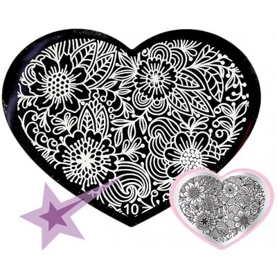 Starnails Razítkovací destička S10 Ornamenty – Zboží Dáma