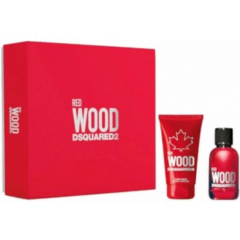 Dsquared2 Red Wood Pour Femme EDT 30 ml + tělové mléko 50 ml dárková sada
