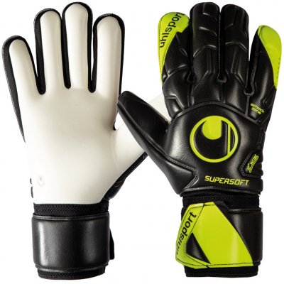 Uhlsport Supergrip Flex Frame Carbon černá/žlutá – Zboží Dáma