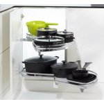 KES LeMans II sada polic Arena Style bílá/chrom - 1200 mm, Pravý – Zbozi.Blesk.cz