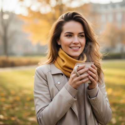 Ebbie Bavlněný nákrčník žebrovaný hořčicový – Zboží Dáma