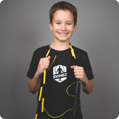 Dětské triko s logem Švihej Velikost: 128/134, Vyber barvu: – Zbozi.Blesk.cz
