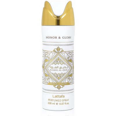 Lattafa Bade`e Al Oud Honor & Glory deospray 200 ml – Zboží Mobilmania