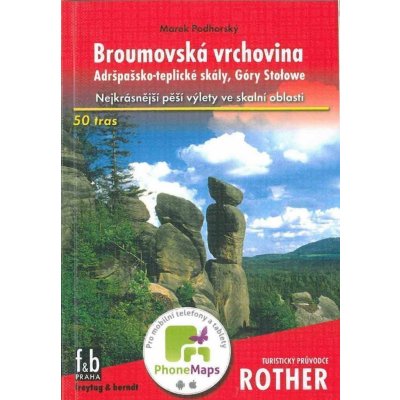 Podhorský Marek Turistický průvodce Rother Broumovská Vrchovina – Zboží Mobilmania