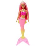 Barbie Kouzelná mořská víla růžovo-žlutá – Sleviste.cz