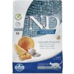 N&D OCEAN Cat Adult Pumpkin Herring & Orange 0,3 kg – Zboží Mobilmania