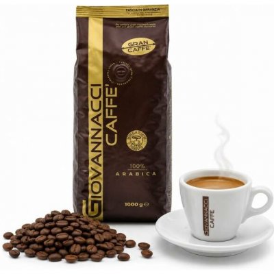 Giovannacci Caffe Káva Arabica Gran Caffe Espresso zrnková 1 kg – Hledejceny.cz