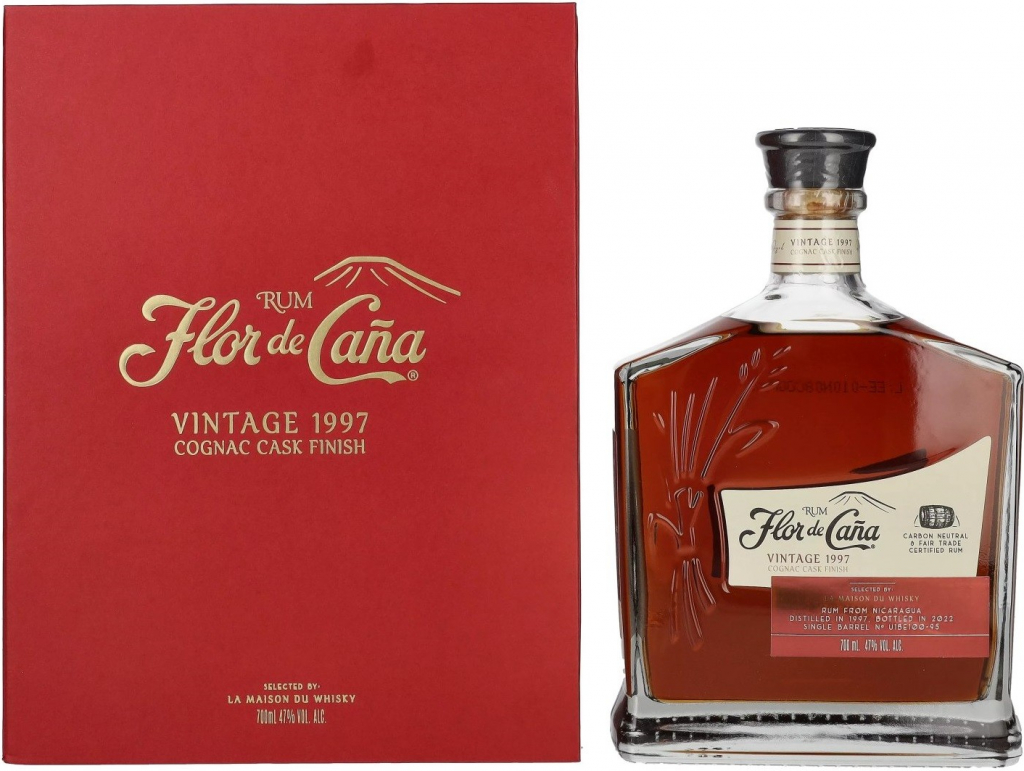 Flor de Cana Vintage 1997 47% 0,7 l (karton)