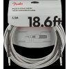 FENDER Professional Series 18.6&apos; Instrument Cable White Tweed