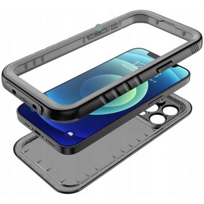 AppleMix TECH-PROTECT Shellbox Apple iPhone 15 Plus - voděodolné - IP68 - černé