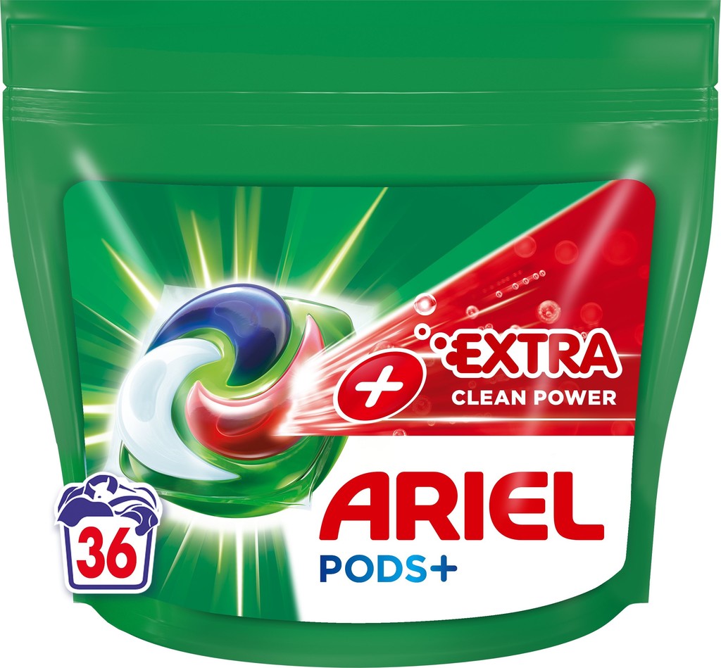 Ariel +Extra clean kapsle 36 PD