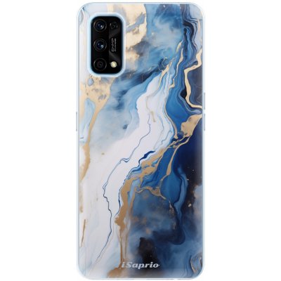 iSaprio - Blue White Marble - Realme 7 Pro – Zboží Živě