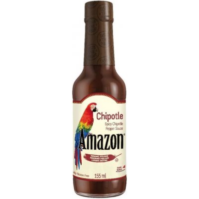 Amazon Chipotle Spicy Sauce Omáčka z chipotle papriček mírně pálivá 155 ml
