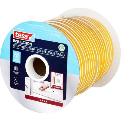 TESA Těsnění "D", 9 x 7 mm x 100 m – Hledejceny.cz