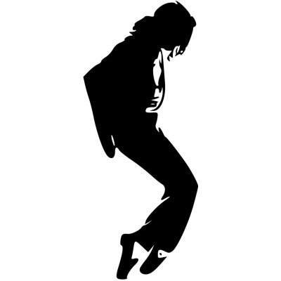 Merci-shop.Samolepka - Michael Jackson (24 x 60 cm) – Zbozi.Blesk.cz